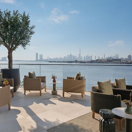 Hotel Address Creek Harbour Dubaj Zewnętrze zdjęcie View from the terrace