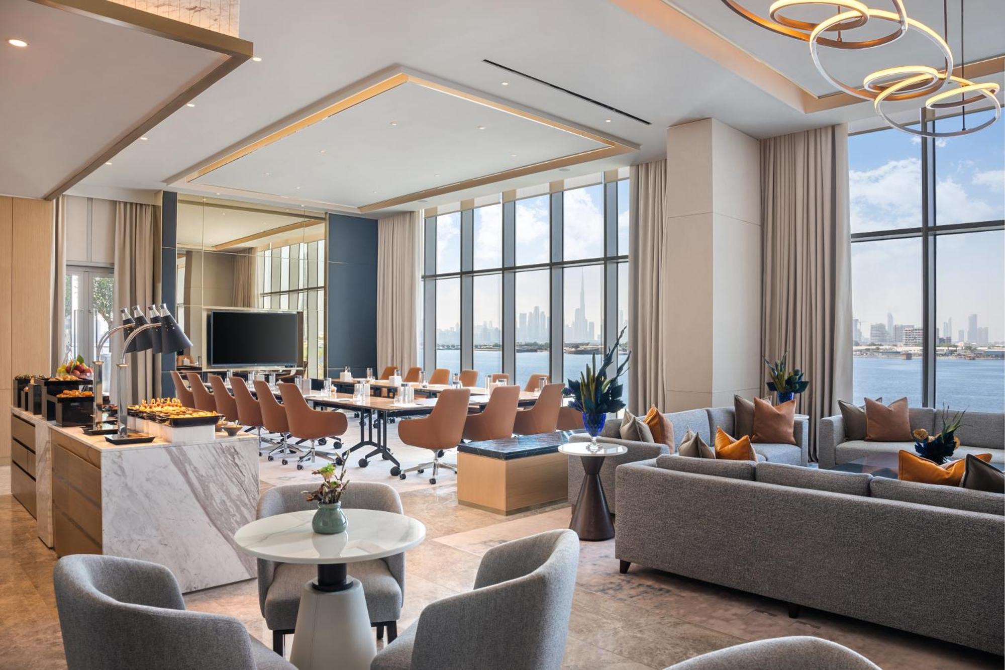 Hotel Address Creek Harbour Dubaj Zewnętrze zdjęcie The Executive Lounge at the Westin Dubai